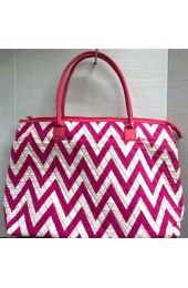 Quilted Tote Bag-7011CV/PINK